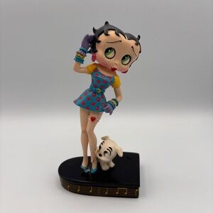 Vintage Danbury Mint Betty Boop Betty Sings the Blues Collector Edition Figurine